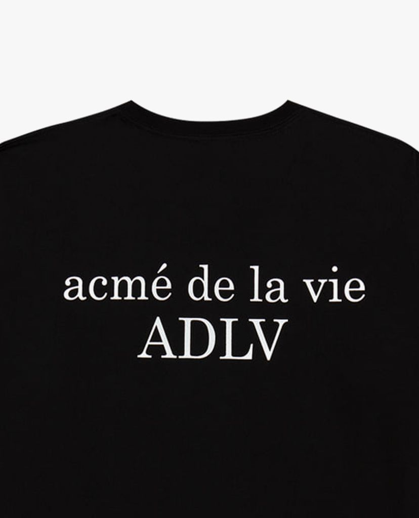 ADLV - Áo thun ngắn tay cổ tròn Baby Face Mini Yawn
