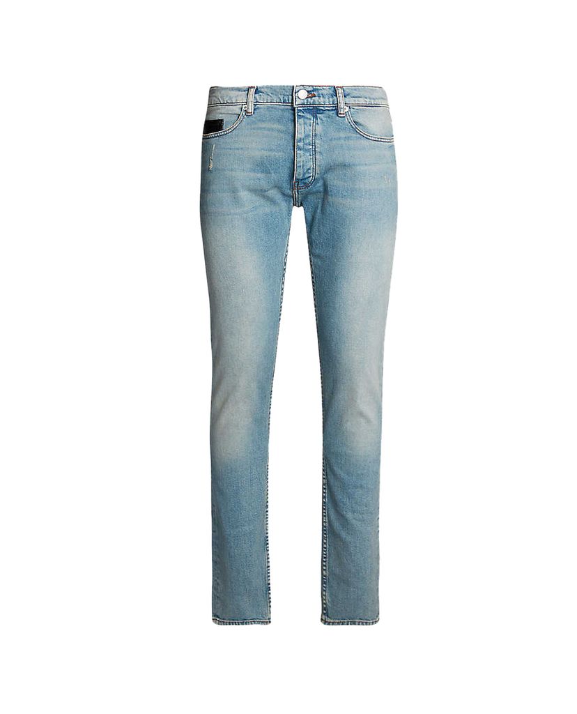 THE KOOPLES - Quần jeans nam denim Light Blue