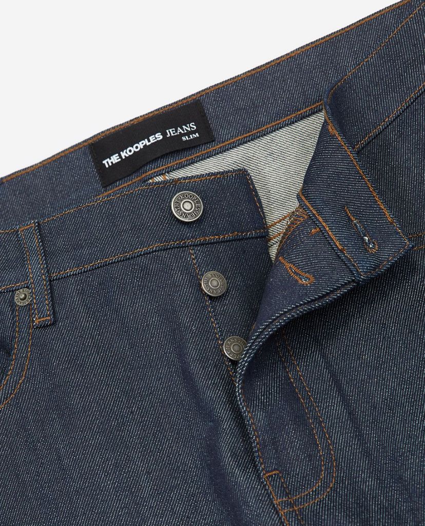 THE KOOPLES - Quần jeans nam phom ôm Distressed Slim