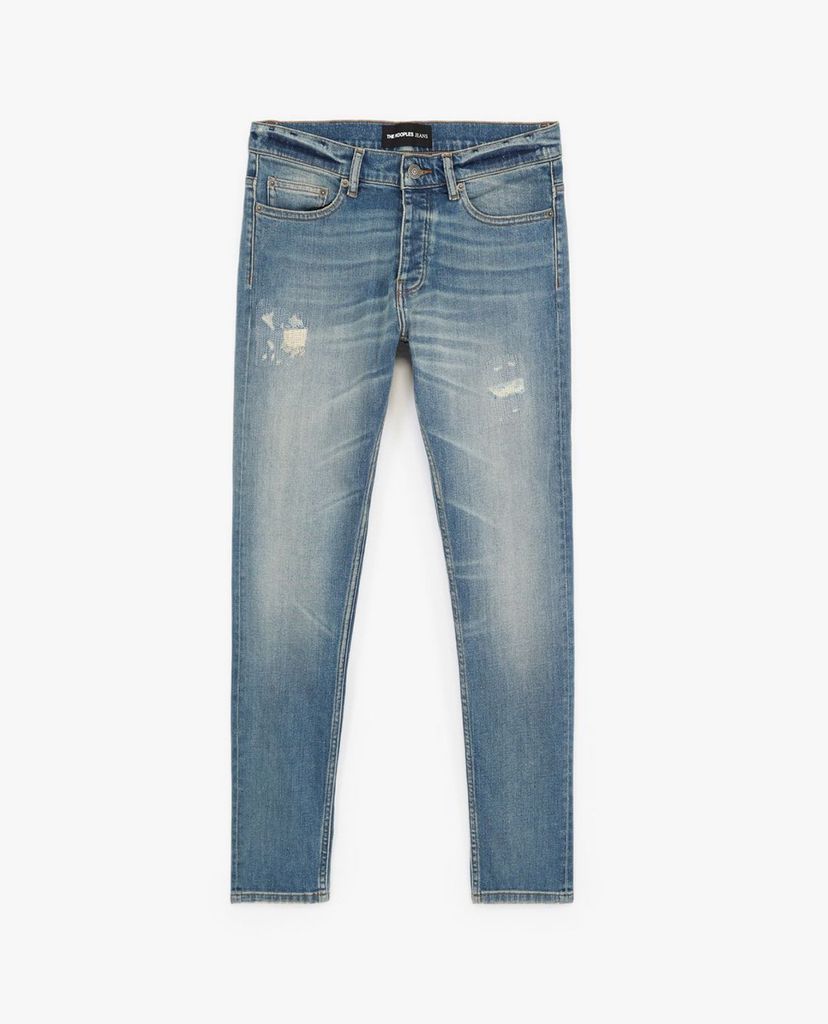 THE KOOPLES - Quần jeans nam ống suông thời trang