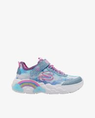 SKECHERS - Giày sneaker trẻ em S Lights Rainbow Racer