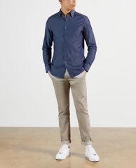 TED BAKER - Áo sơ mi nam tay dài LS Plain Dobby