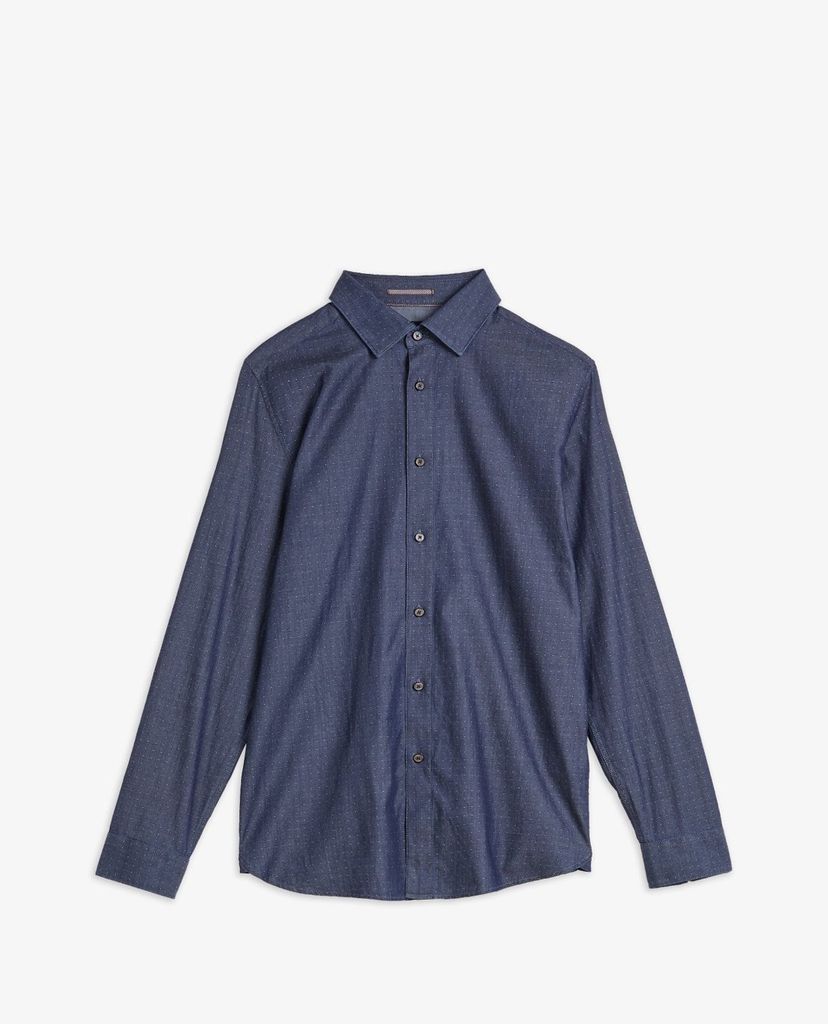 TED BAKER - Áo sơ mi nam tay dài LS Plain Dobby