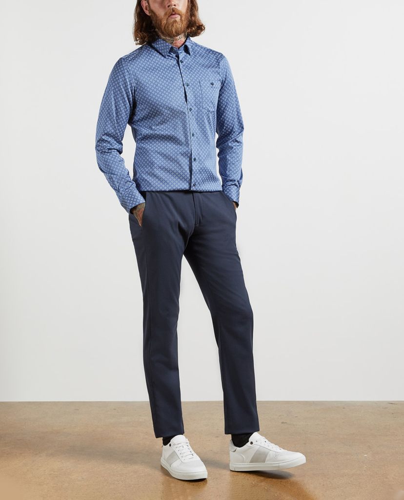 TED BAKER - Áo sơ mi nam tay dài Croissy