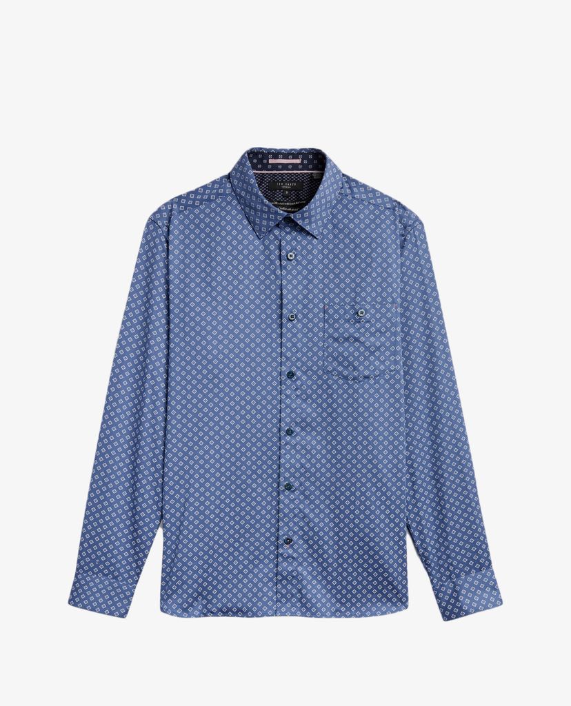 TED BAKER - Áo sơ mi nam tay dài Croissy
