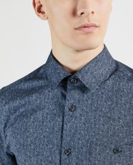 TED BAKER - Áo sơ mi nam tay dài in hoa Floden