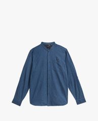 TED BAKER - Áo sơ mi nam tay dài cổ trụ Hyon