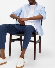 TED BAKER - Áo sơ mi nam tay dài kẻ sọc LS Mix Starrin