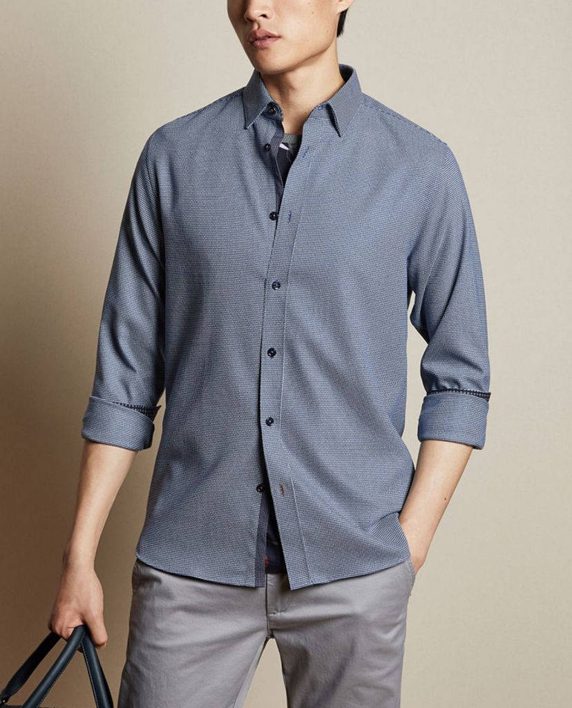 TED BAKER - Áo sơ mi nam tay dài Velos
