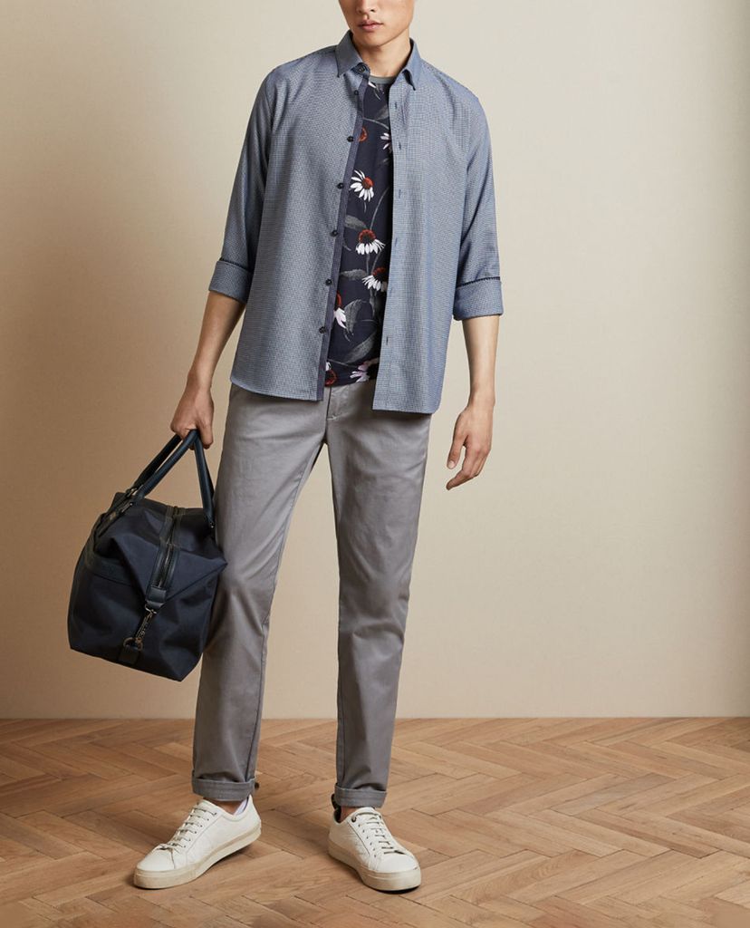 TED BAKER - Áo sơ mi nam tay dài Velos