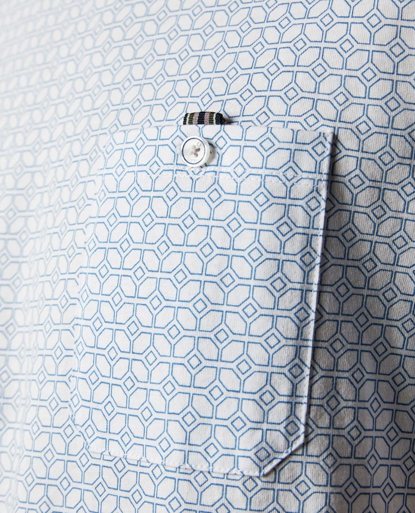 TED BAKER - Áo thun nam tay ngắn Instent
