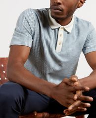 TED BAKER - Áo polo nam tay ngắn Krane