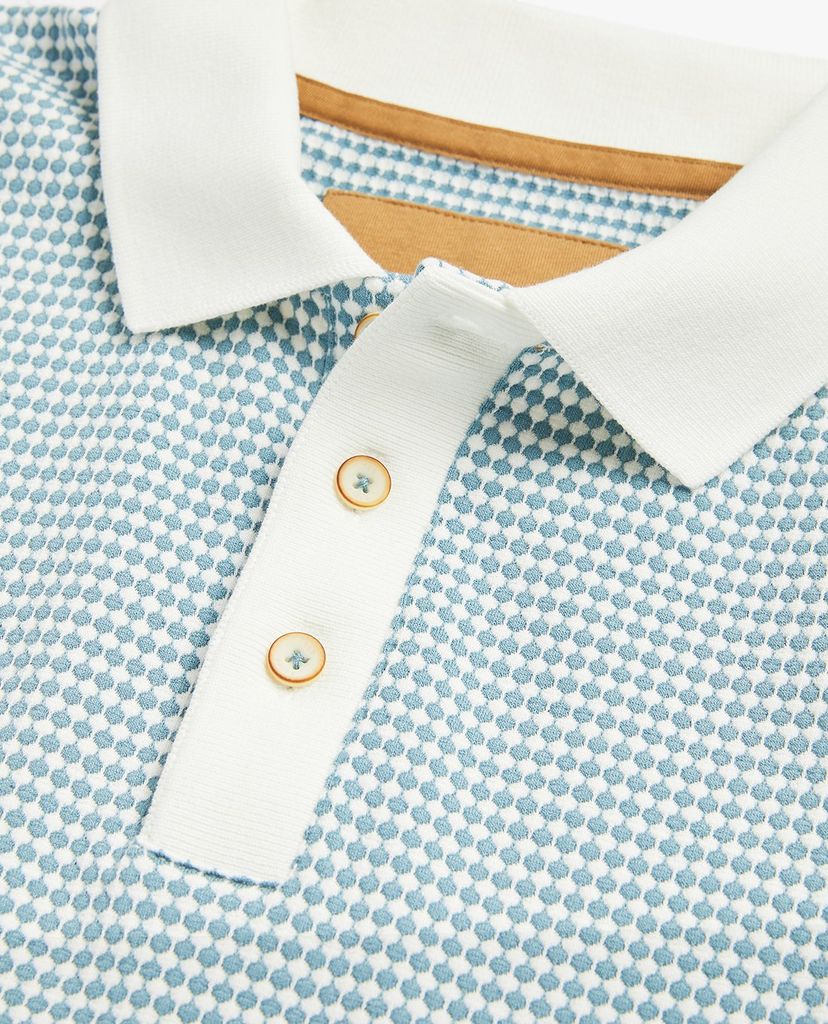TED BAKER - Áo polo nam tay ngắn Krane