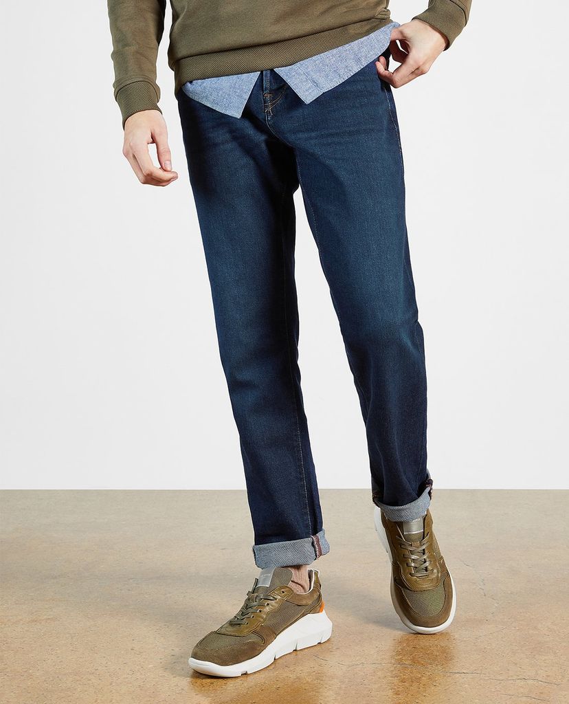 TED BAKER - Quần jeans nam phom suông Simay