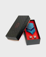 TED BAKER - Cà vạt nam và khuy măng sét Grentee