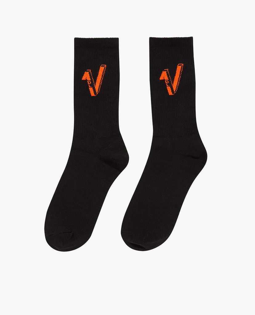 ADLV - Vớ cổ cao V Logo Casual
