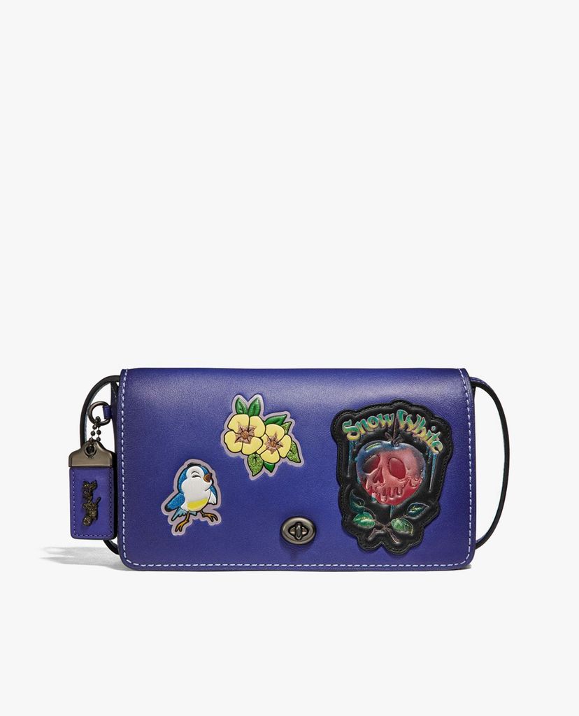 COACH - Túi đeo chéo nữ chữ nhật Disney x Coach Dinky With Patches