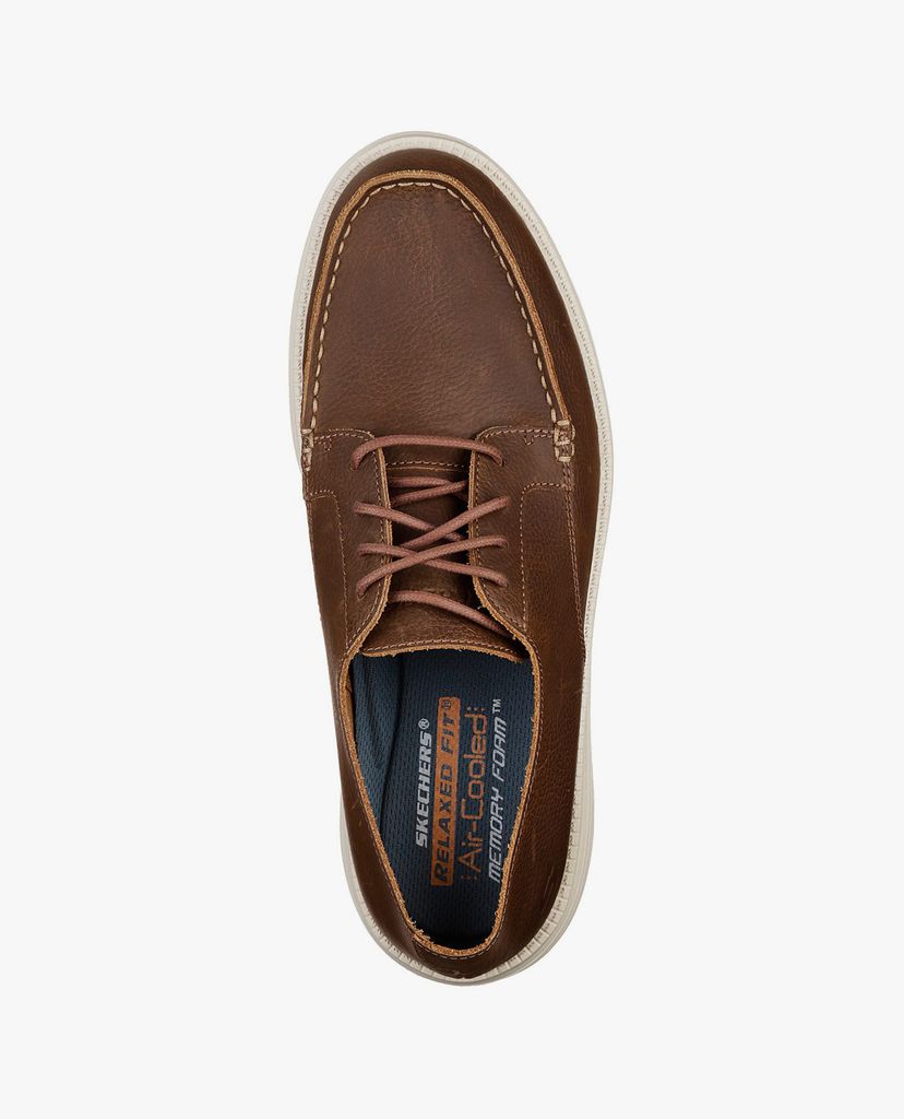 SKECHERS - Giày oxford nam Relaxed Fit Status