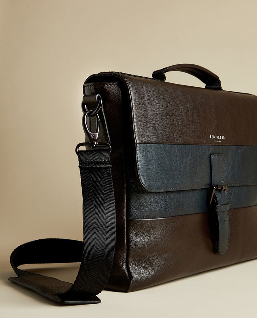 TED BAKER - Cặp xách nam hình chữ nhật Bocelli