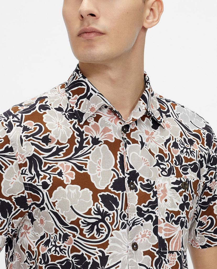 TED BAKER - Áo sơ mi nam tay ngắn Sitcom