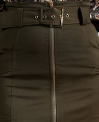 TED BAKER - Chân váy bút chì phối zip Janiis