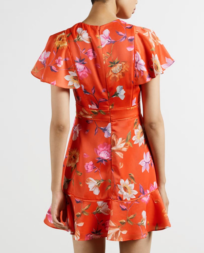 TED BAKER - Đầm mini họa tiết hoa Mira