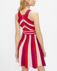 TED BAKER - Đầm mini sát nách cổ yếm Hadliy