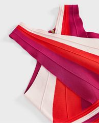 TED BAKER - Đầm mini sát nách cổ yếm Hadliy