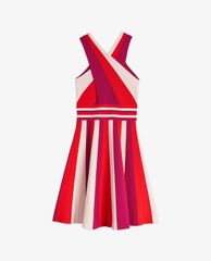 TED BAKER - Đầm mini sát nách cổ yếm Hadliy