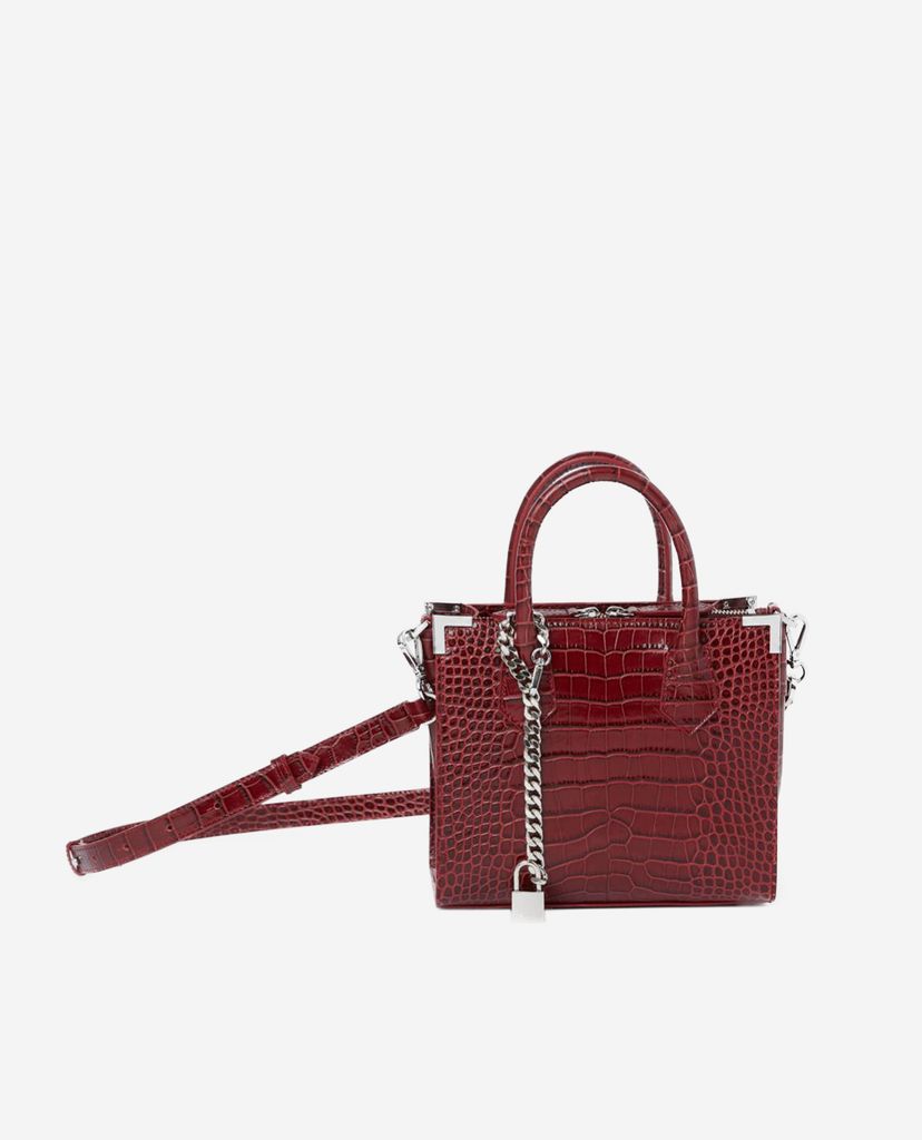 THE KOOPLES - Túi đeo vai nữ hình hộp chữ nhật Small Lezard