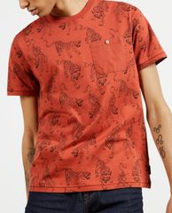 TED BAKER - Áo thun nam cổ tròn tay ngắn Patchh