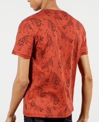 TED BAKER - Áo thun nam cổ tròn tay ngắn Patchh