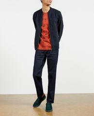 TED BAKER - Áo thun nam cổ tròn tay ngắn Patchh