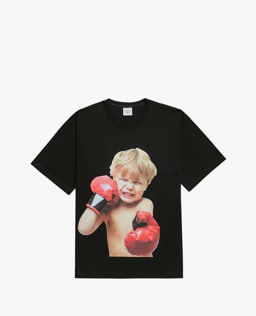 ADLV - Áo thun ngắn tay cổ tròn Baby Face