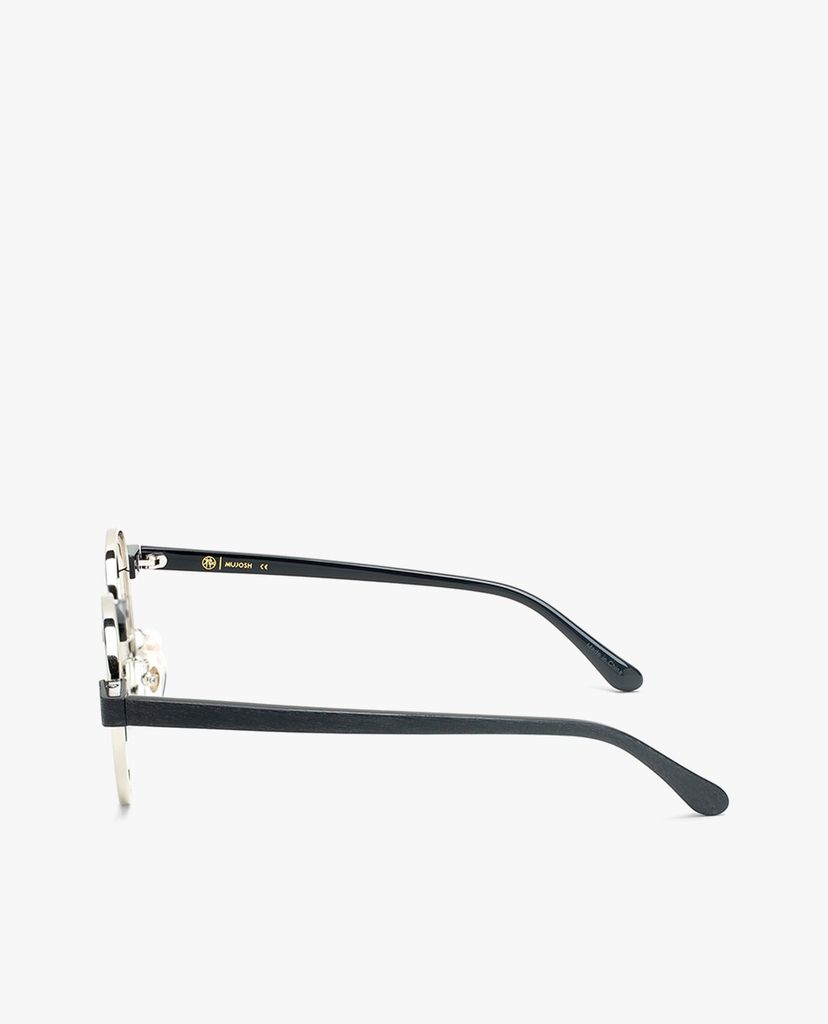 MUJOSH - Gọng kính tròn retro thời trang
