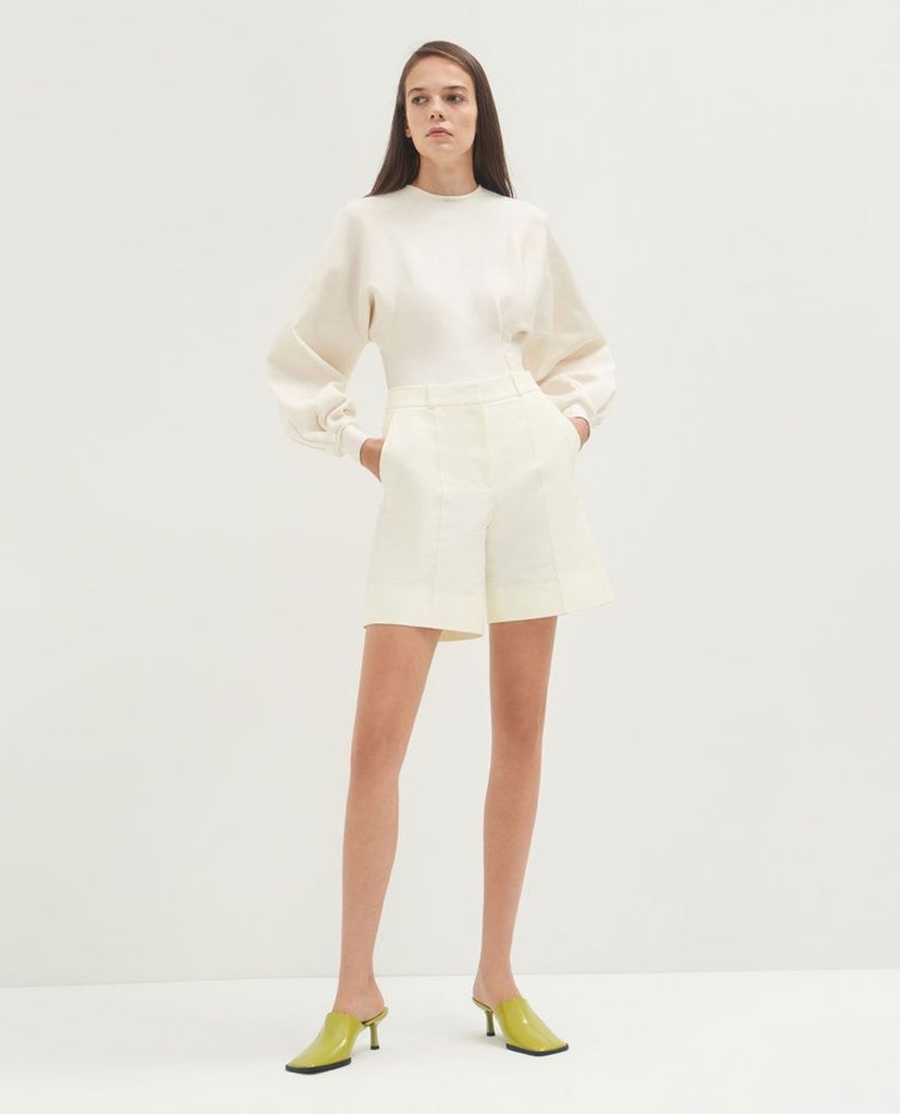 CHARLES & KEITH - Giày cao gót mũi tròn Covered Mules