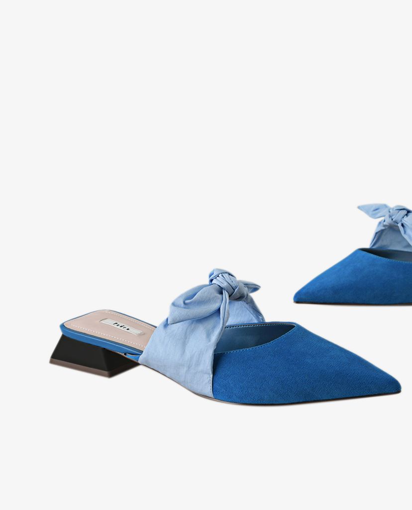 PEDRO - Giày đế bệt nữ mũi nhọn Bow Pointy