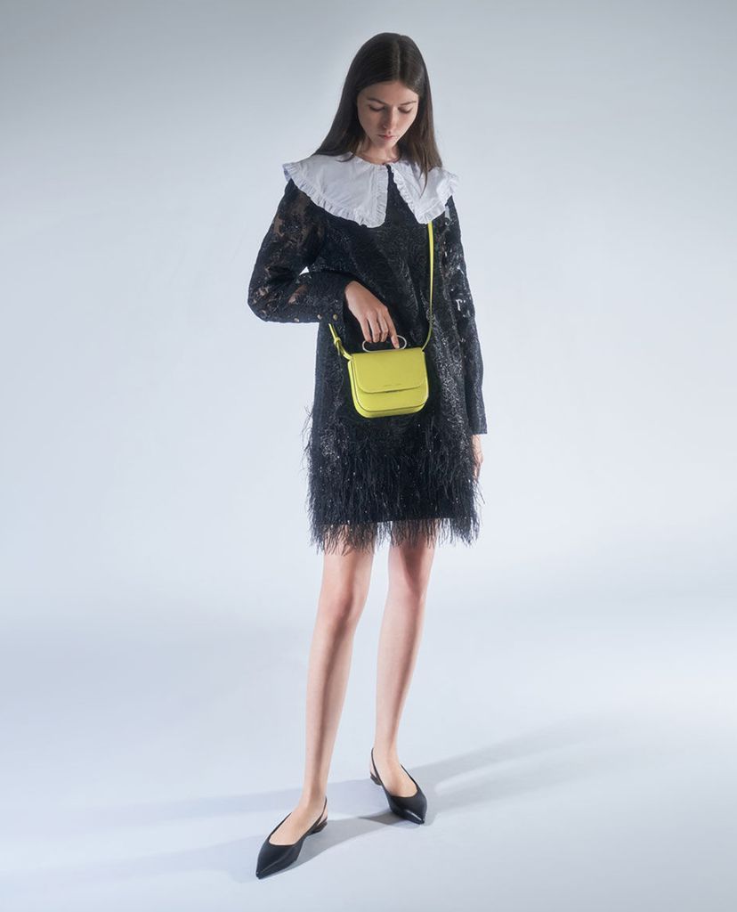 CHARLES & KEITH - Túi xách tay nữ Knotted Wristlet