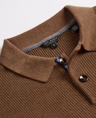 TED BAKER - Áo polo nam tay dài Batha