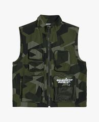 ADLV - Áo khoác sát nách phối zip BA x ADLV Outpocket Vest Indigo