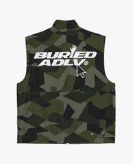 ADLV - Áo khoác sát nách phối zip BA x ADLV Outpocket Vest Indigo