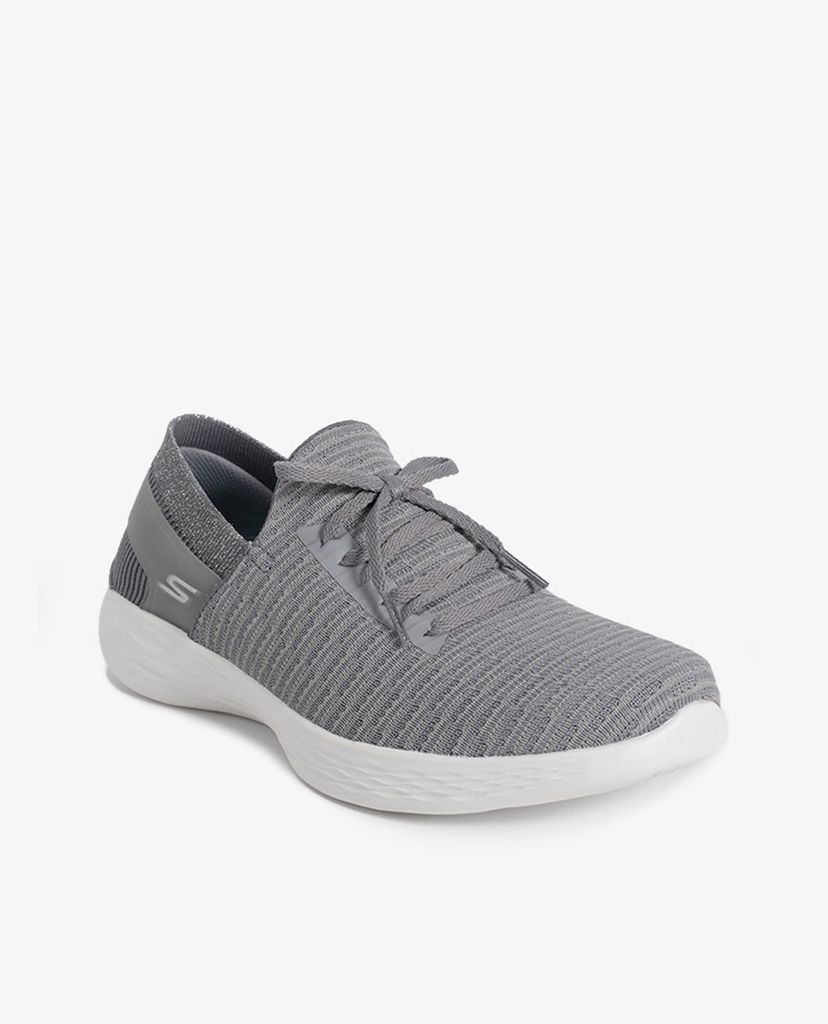 SKECHERS - Giày sneakers nữ phối dây thời trang