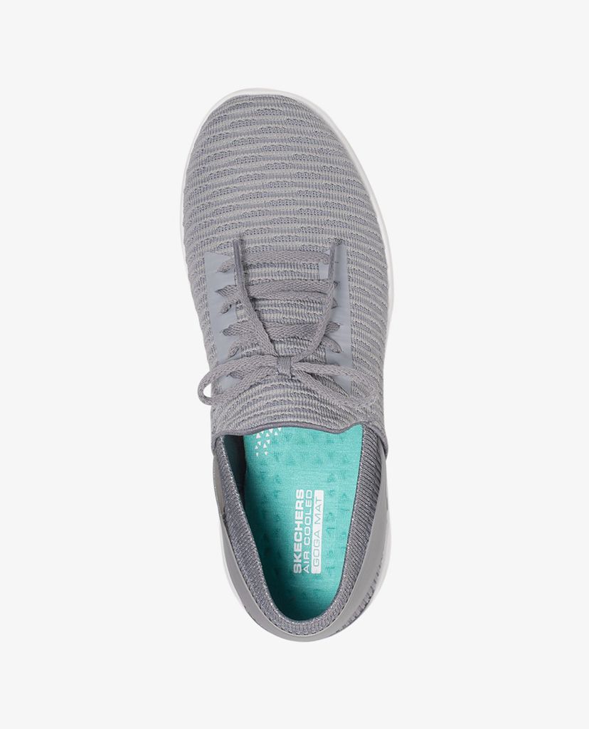 SKECHERS - Giày sneakers nữ phối dây thời trang