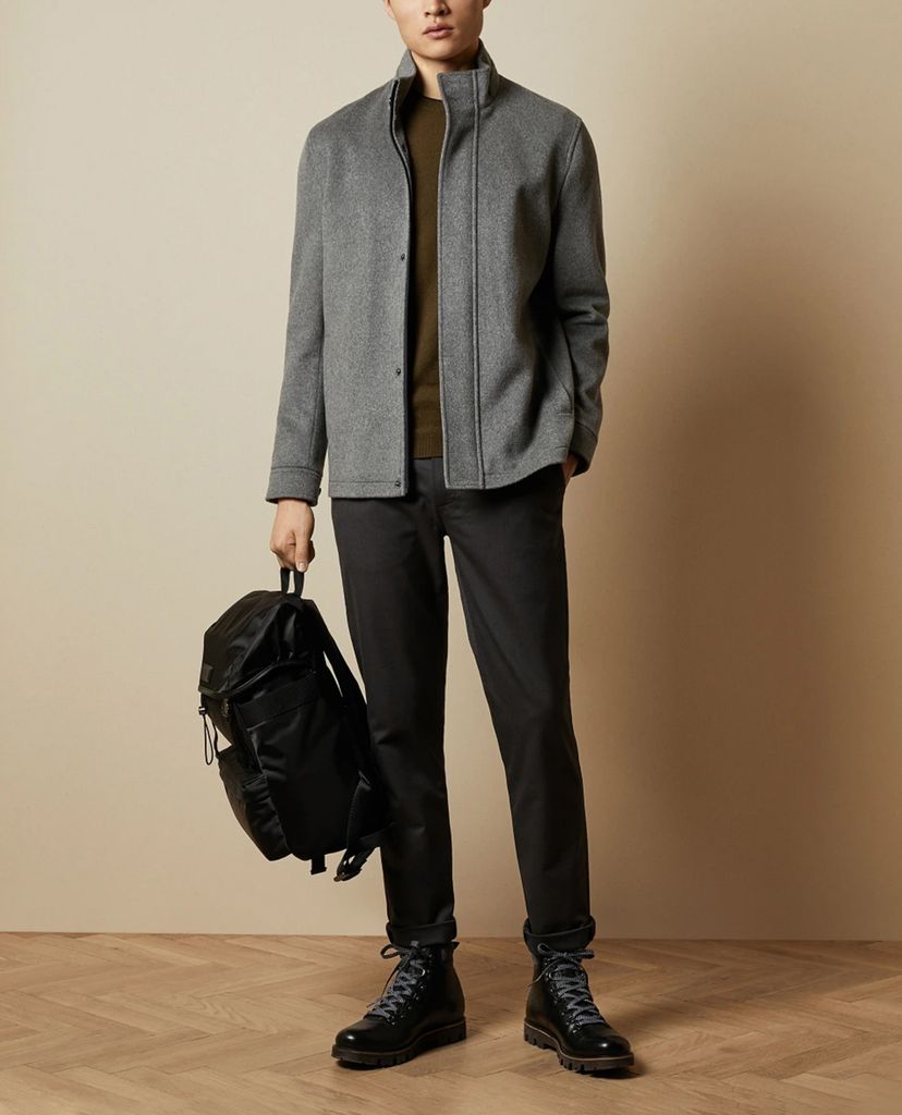 TED BAKER - Quần tây nam phom Slimfit Squishy