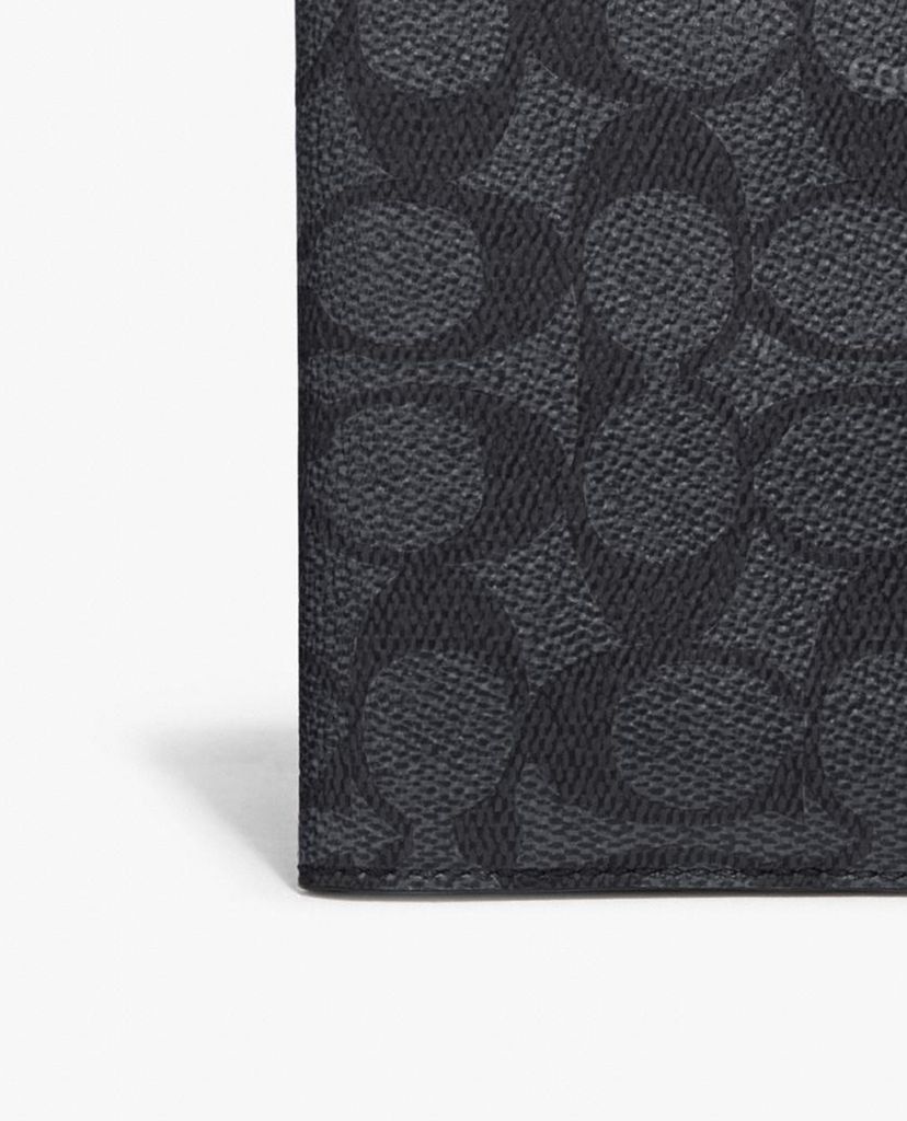 COACH - Ví nam chữ nhật Bifold In Signature Canvas