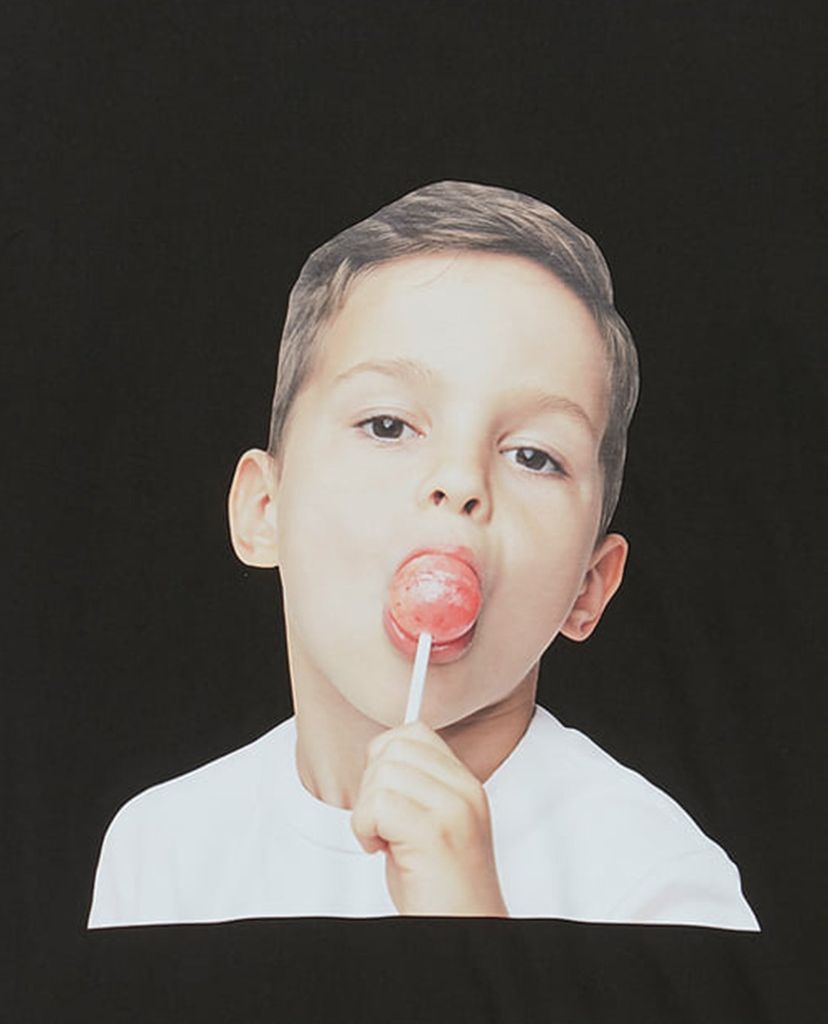 ADLV - Áo thun ngắn tay cổ tròn Baby Face