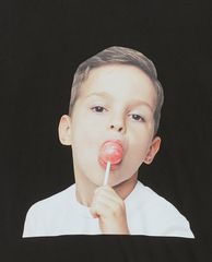 ADLV - Áo thun ngắn tay cổ tròn Baby Face