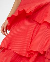 TED BAKER - Chân váy midi xếp tầng Enok