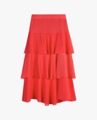TED BAKER - Chân váy midi xếp tầng Enok