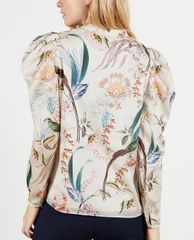 TED BAKER - Áo kiểu nữ cổ tròn tay dài Aangeli